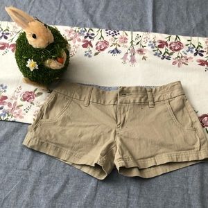 Khaki size 1 shorts from Belk. Like New!!!